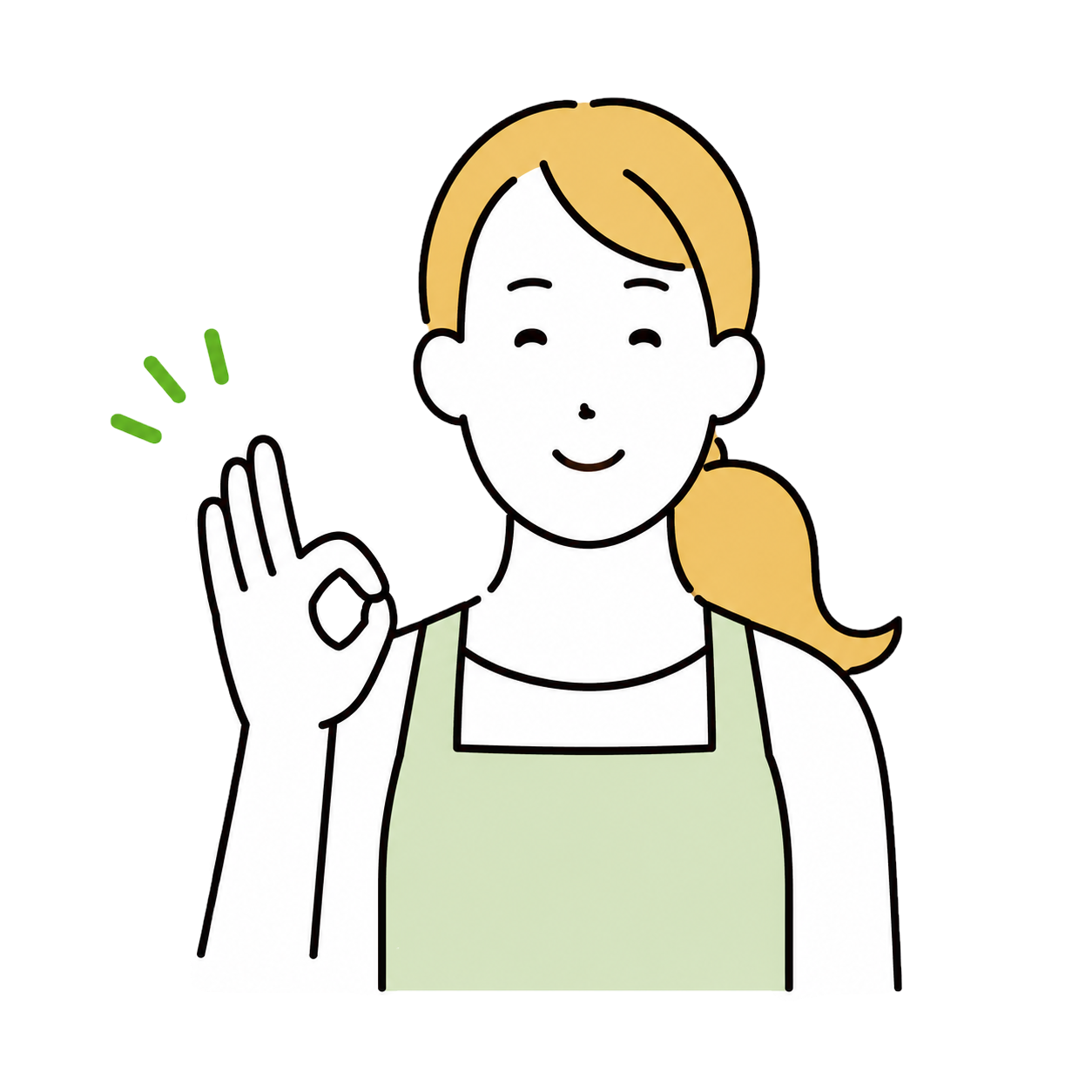 介護士転職のイラスト